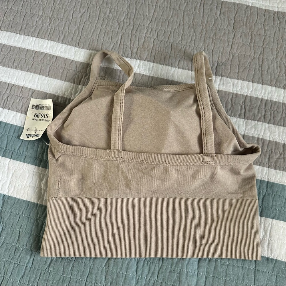 Pro-Fit Seamless Bra Beige Nude L Tan - Picture 7 of 9